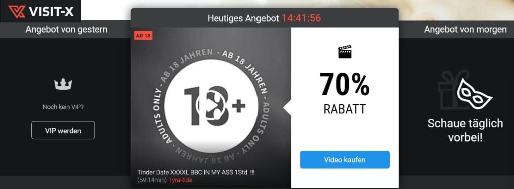 visit-x sale angebote